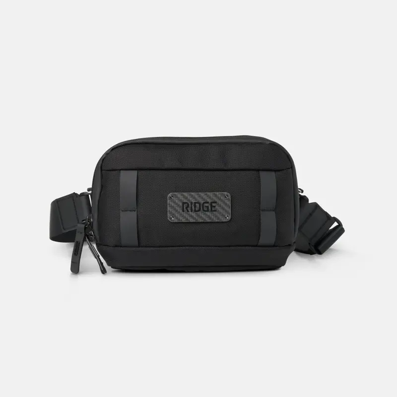 Royal Black Commuter Sling – Premium Everyday Carry 1