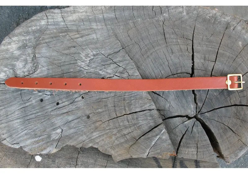 Sackville Leather Strap – Long Buckle Style (15-Inch) 1