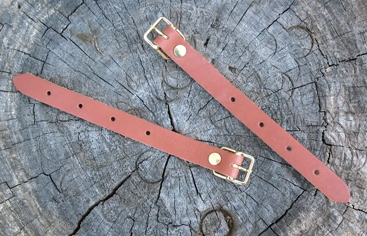 Sackville Leather Strap – Short Buckle Style (8.5-Inch) 1