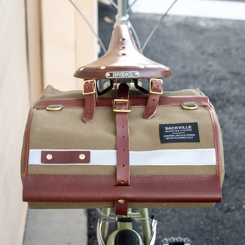 Sackville Slimsucker Saddle Bag – Low-Profile, Strap-Mounted Storage 1