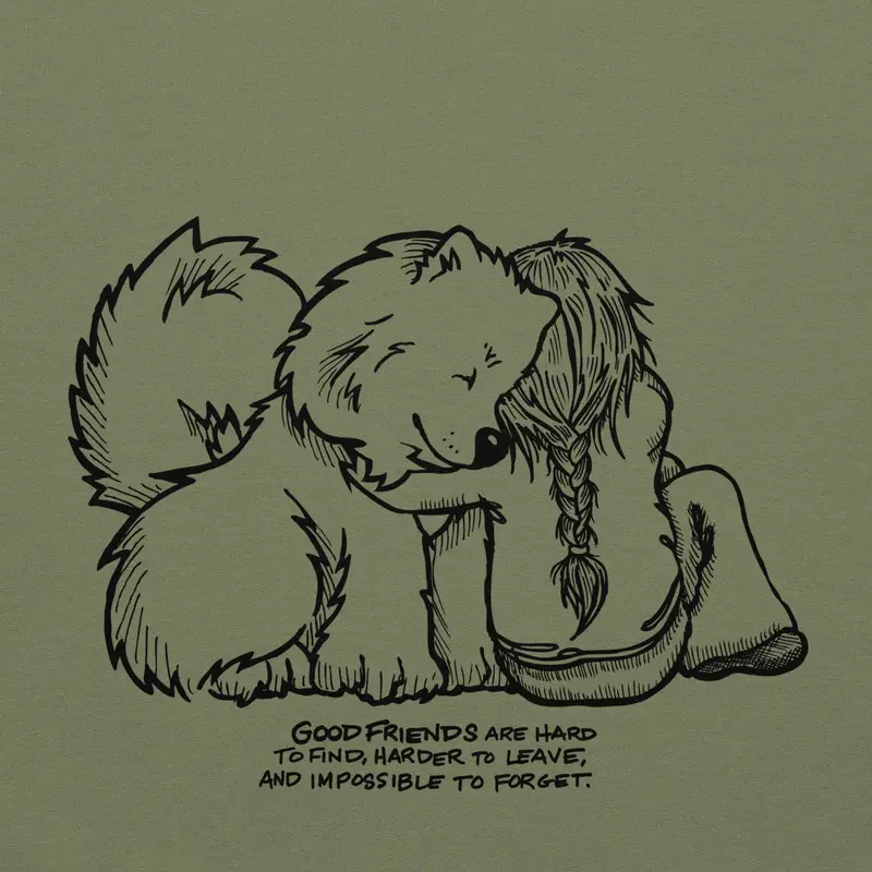 Samoyed Friendship Hoodie 1