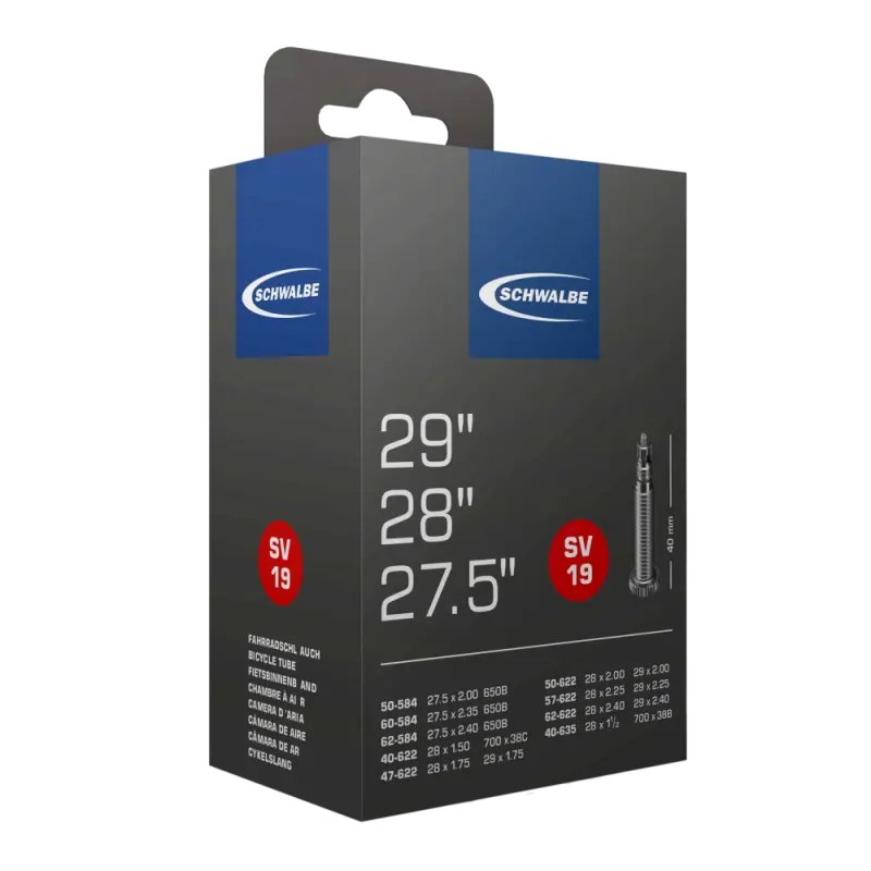 Schwalbe Sv19Ws Inner Tube – Compatible With 650B (27.5") And 700C Wheels 1