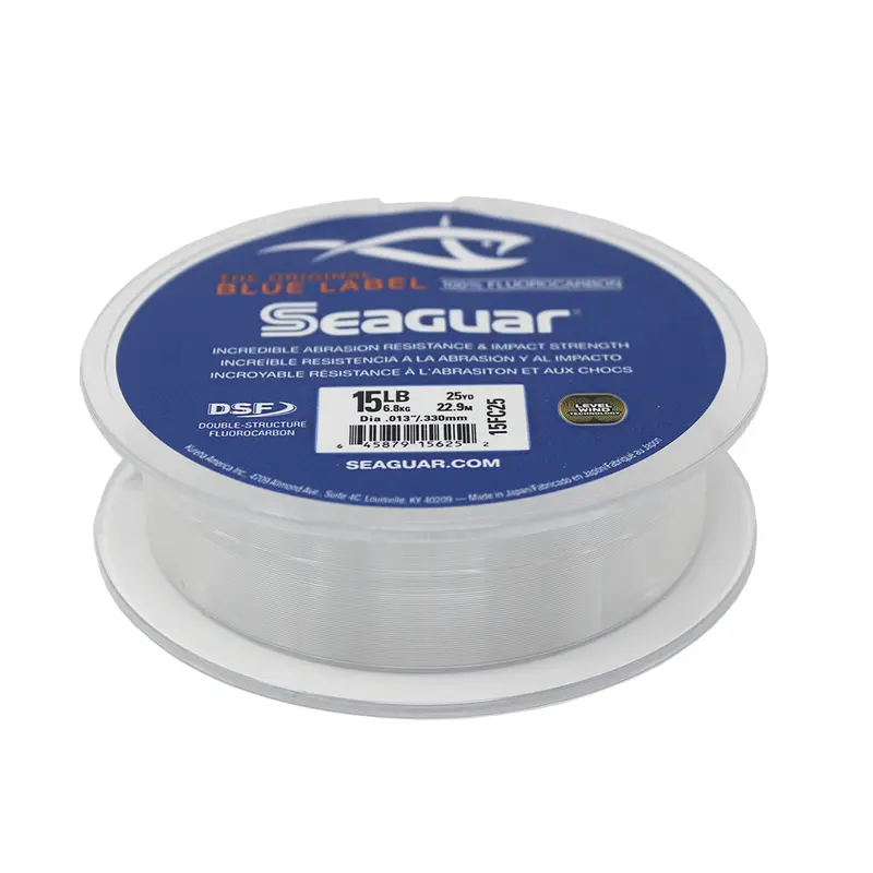 Seaguar Blue Label Fluorocarbon Fishing Leader – 25-Yard Spool 1