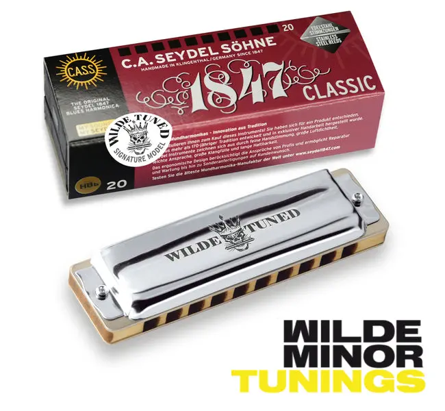 Seydel 1847 Classic In Wilde Minor Tuning (Single Harmonica) 1