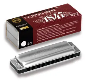 Seydel 1847 Noble Paddy Richter Harmonica (16506) – Free Usa Shipping 1