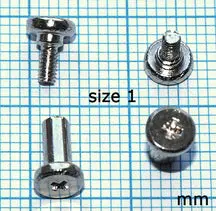 Seydel 1847 Series Cover Plate Screws – Size 1 – Free Domestic Shipping 1