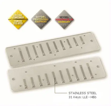 Seydel 1847 Series Reed Plates – Compatible With Classic, Silver, Noble, Favorite & Solist Pro Models – Free Us Shipping 1