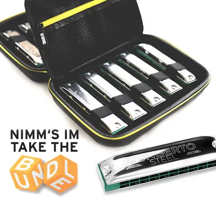 Seydel Concerto Steel Harmonica Set – 10-Piece Bundle With Protective Case, Free Usa Delivery 1