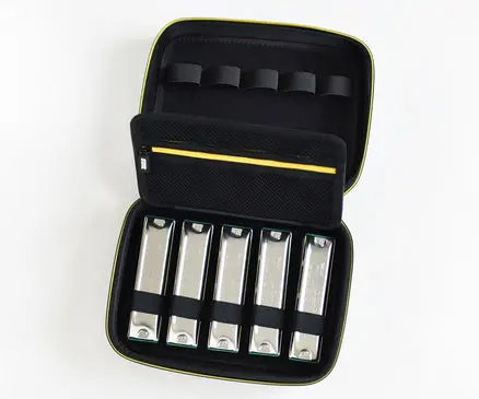 Seydel Concerto Steel Harmonica Set – 5-Piece Kit With Safe Case, Free Us Shipping 1