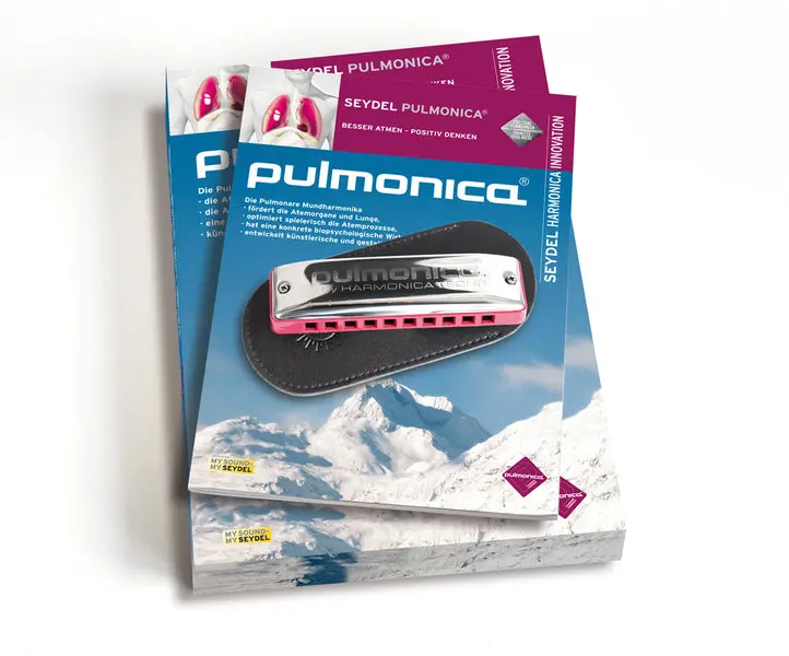 Seydel Pulmonica® Pulmonary Training Harmonica With English Manual – Free Us Shipping 1
