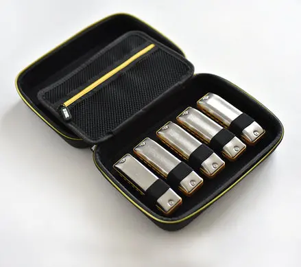 Seydel Safe Case 930010 – Rugged Travel Case Designed For 10-Hole Diatonic Harmonicas 1