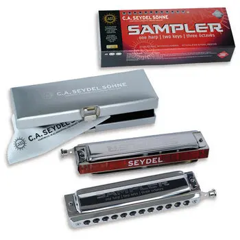 Seydel Sampler 24480 24-Note Chromatic Harmonica – Free Us Shipping 1