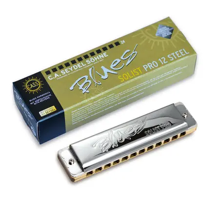 Seydel Solist Pro 12-Note Steel Harmonica (11602) – Free Shipping In Usa 1