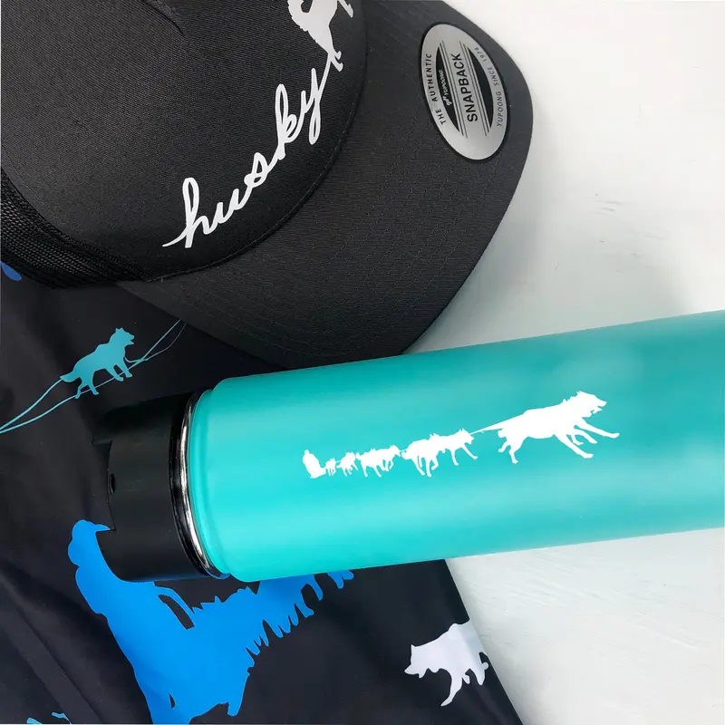 Siberian Husky Vinyl Mini Decal Collection – Versatile Surface Application