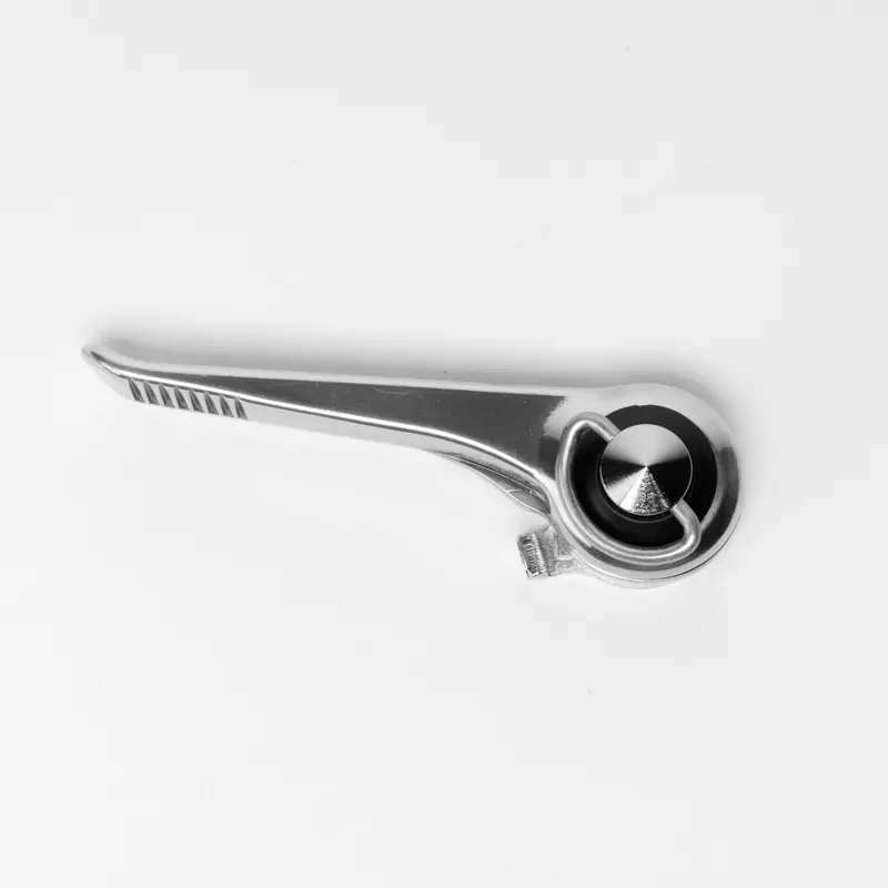 Silver Downtube Shifter – Individual Unit, Classic Style 1