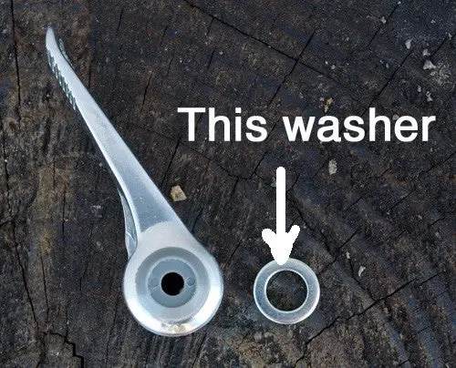 Silver Shifter Internal Metal Washer – Individual Unit 1