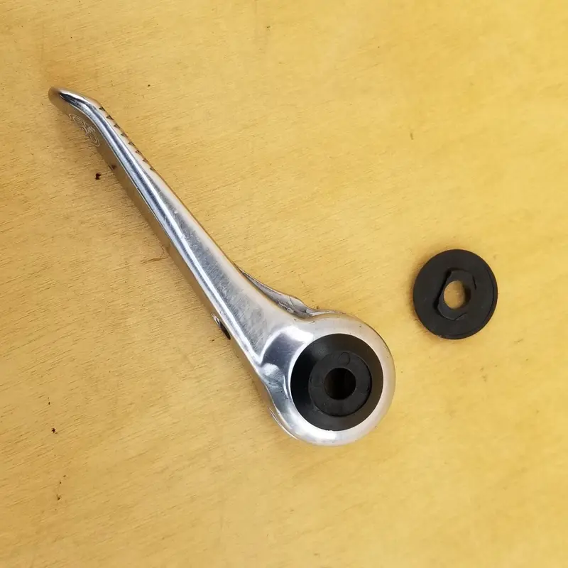 Silver Shifter Replacement Plastic Washers – Pair 1