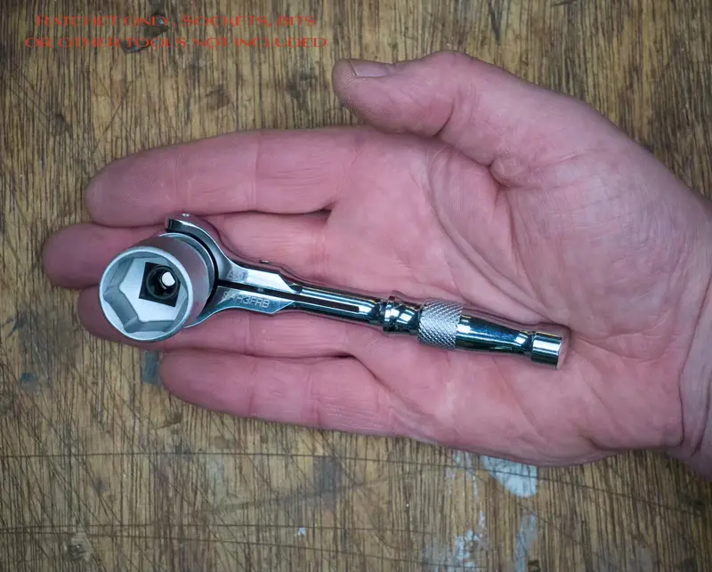Sk11 3/8" Swivel Ratchet Handle – Dual-Drive Design 1