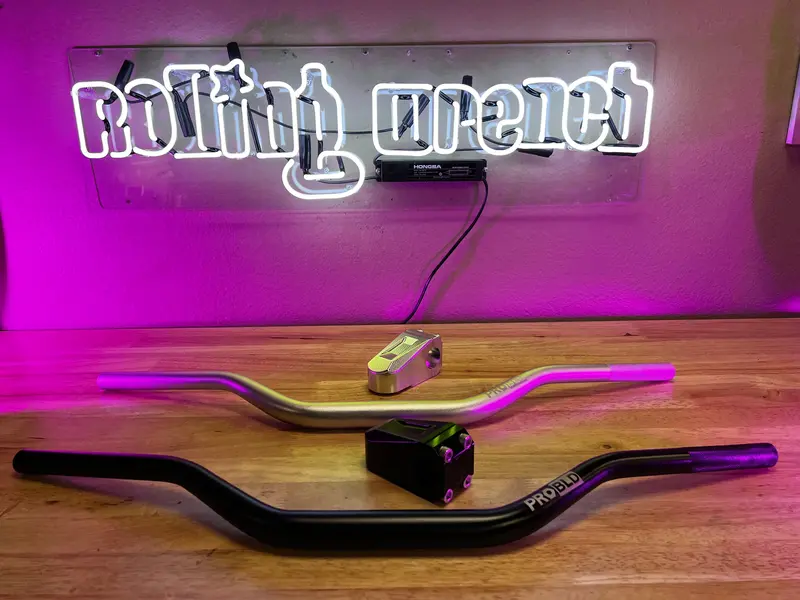 Sleek Tapered Handlebar Kit For Fatty Ruckus & Maddog Scooters 1
