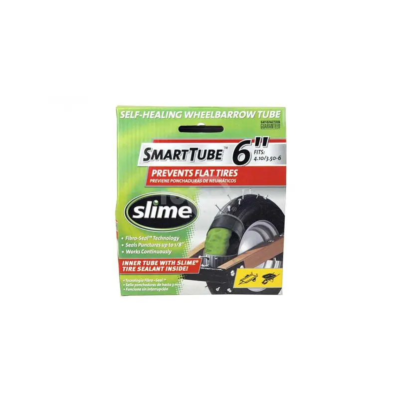 Slime Smart Tube – 4.10×3.50×6 Utility Tire Size – Rotary 14344 1