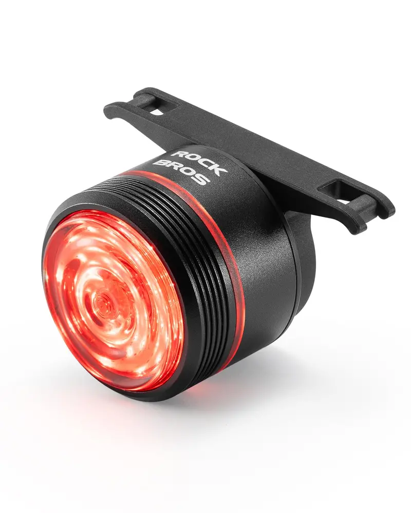 Smart Bike Tail Light With Brake Detection – Usb-C Powered, Ipx7 Rated 1
