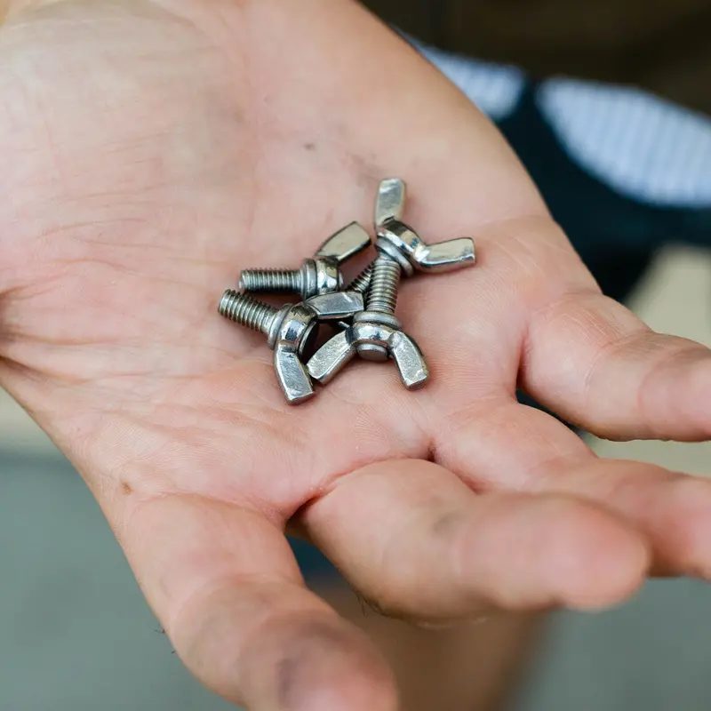Stainless Steel M5 Wing Bolt – Sold Separately 1