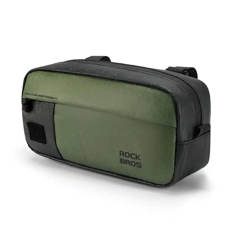 Sustainable Front Bike Bag – 1.5L Recycled Material Handlebar Pack 1