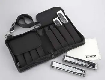 Suzuki Shc-8 Tremolo Harmonica Case – Organized Storage For Eight Instruments | Free Usa Shipping 1
