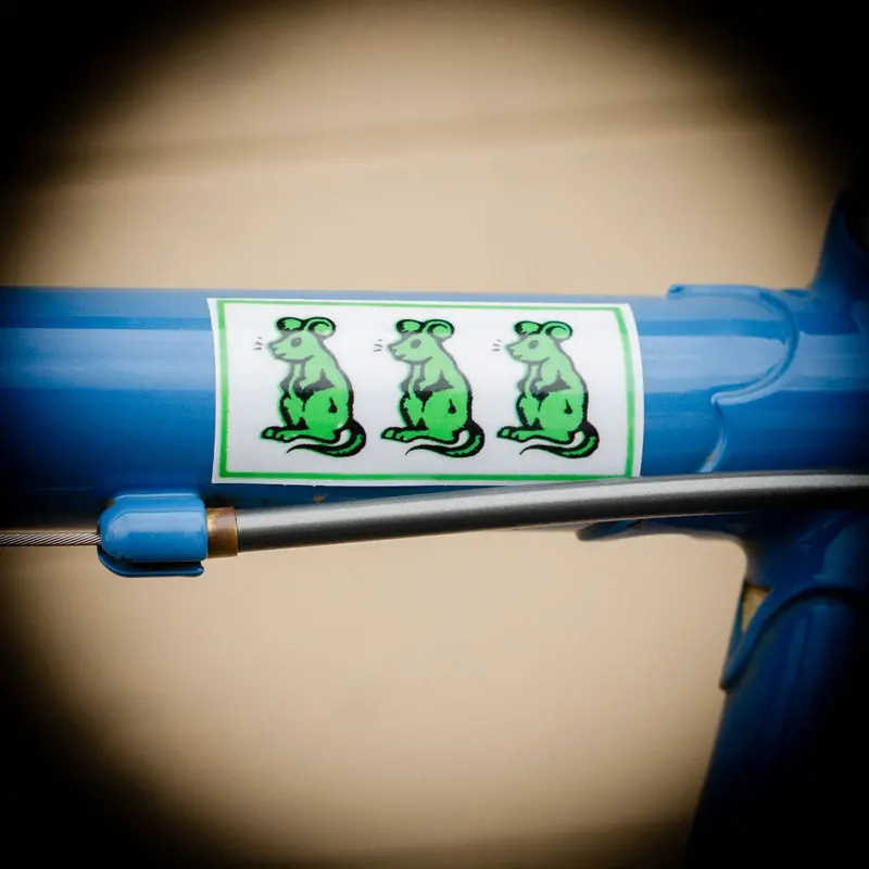 Three Mice Sticker – 'No Pino' Design 1