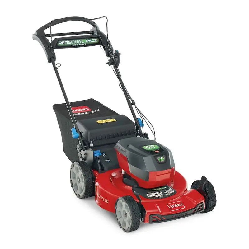 Toro 22-Inch Battery-Powered Self-Propelled Recycler Mower — 60V Flex-Force Power System 1