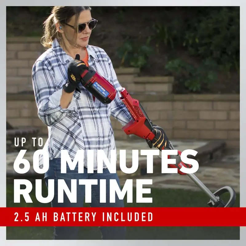 Toro 60V Max Brushless String Trimmer – Adjustable 14"/16" Head, 2.5Ah Battery (51836 Variant) 1