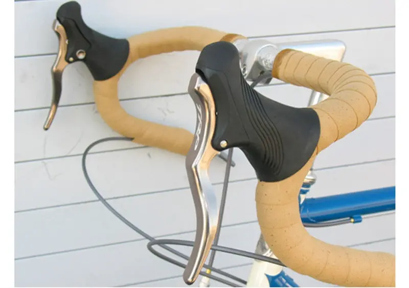 Trp Rrl Grey Alloy Road Brake Levers With Black Hoods 1