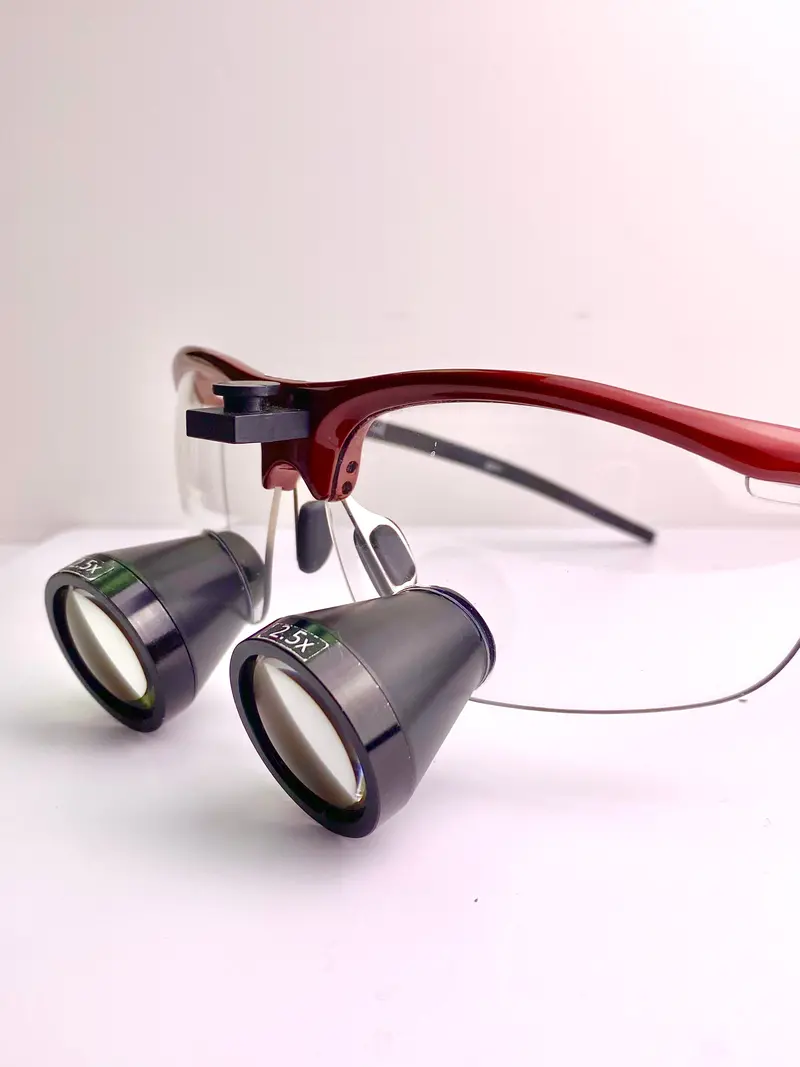 Ttl 2.5X Precision Loupe With Flexible Frame (Red) 1