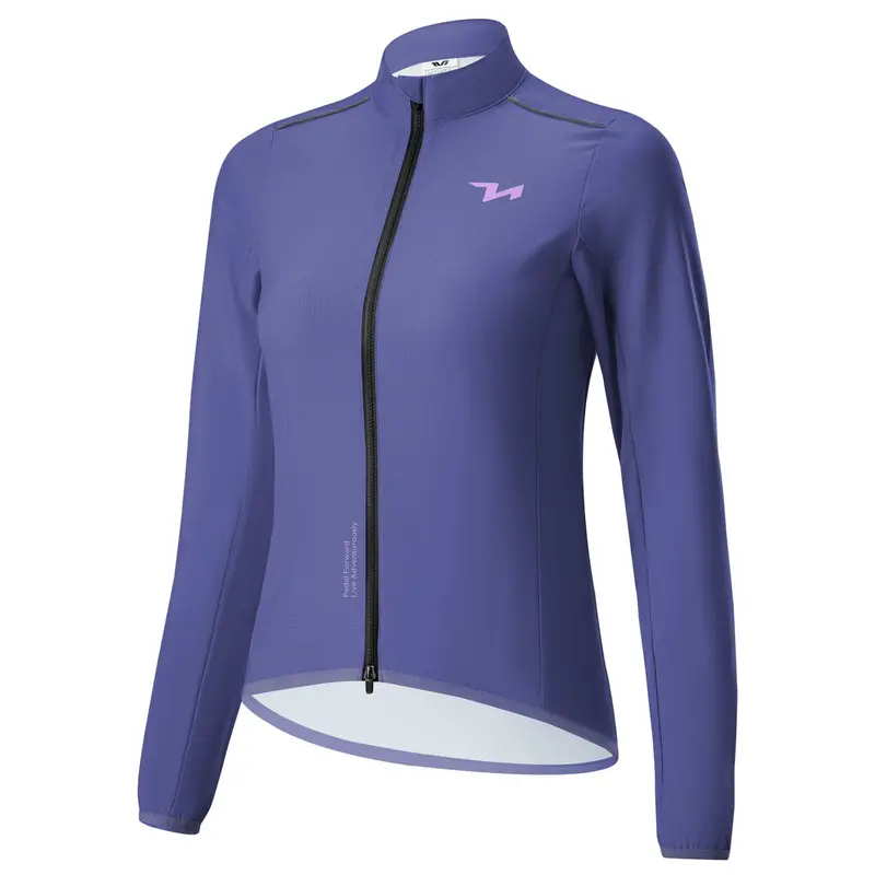 Tvi Women’S Packable Windbreaker Cycling Jacket – Lightweight & Reflective Trim 1