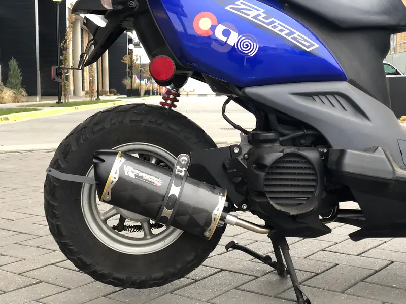 Two Brothers Racing Exhaust System For Yamaha Zuma 50F And 50X 1