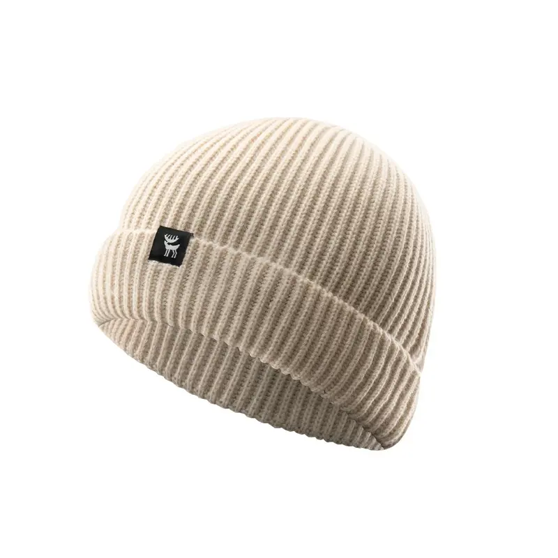 Unisex Slouchy Knit Beanie – Cozy Winter Wool-Blend Hat 1