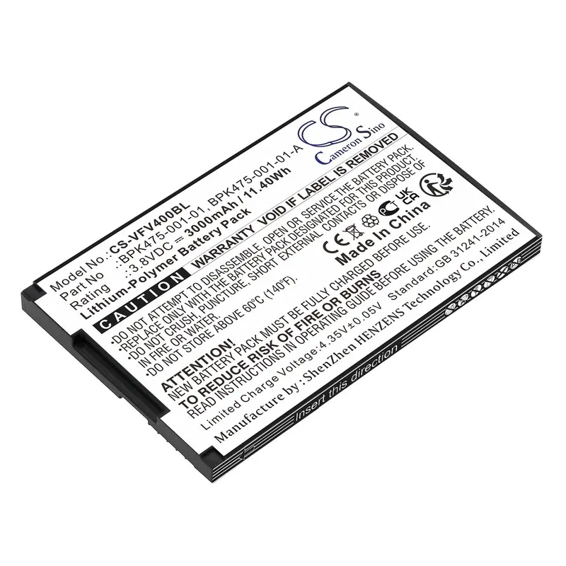 Verifone Bpk475-001-01-A Backup Battery For Payment Terminals 1