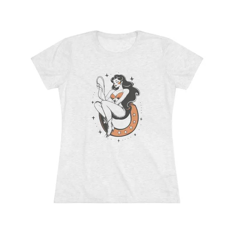 Vintage Country Cowgirl T-Shirt – Rustic Western Graphic Tee 1
