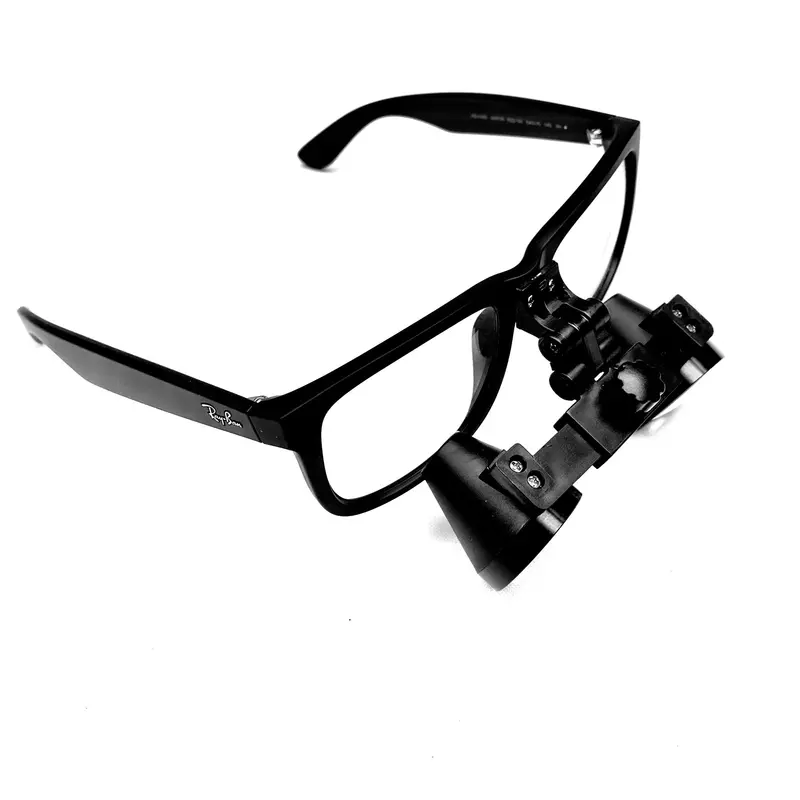 Waterproof 2.0X Loupe For Ray-Ban Justin Frames 1