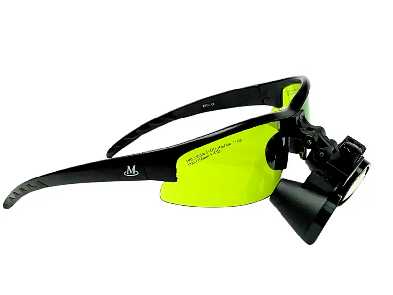 Waterproof 2.5X Loupe For Laser Safety Frames 1
