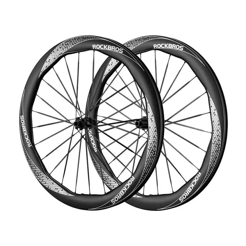 Wave Rim T700 Carbon Fiber Road Bike Wheelset – Lightweight & Aerodynamic 1