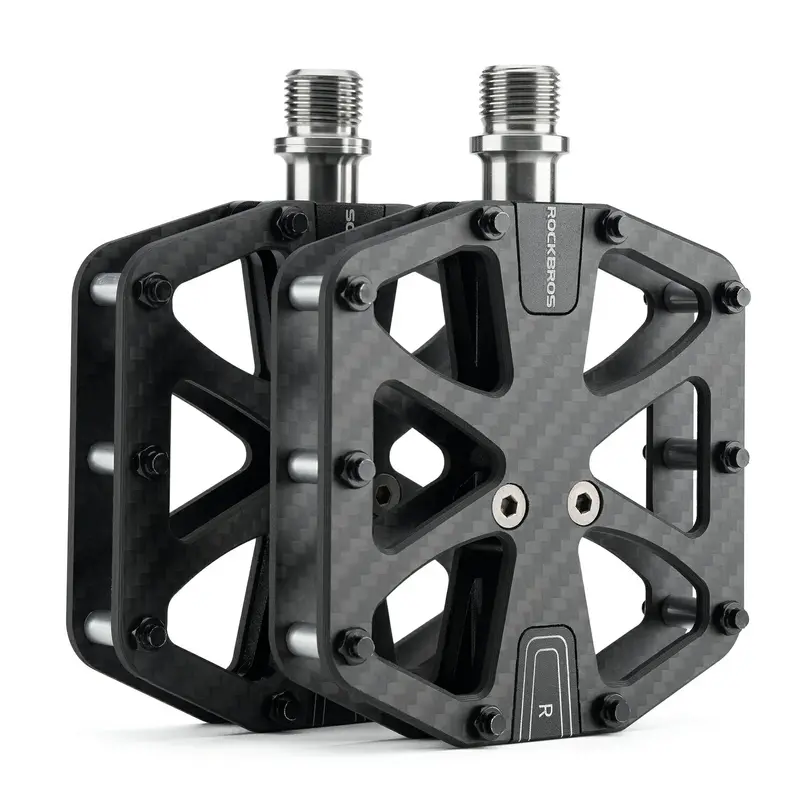 Wide Platform Flat Pedals For Mountain And Commuter Bikes 1