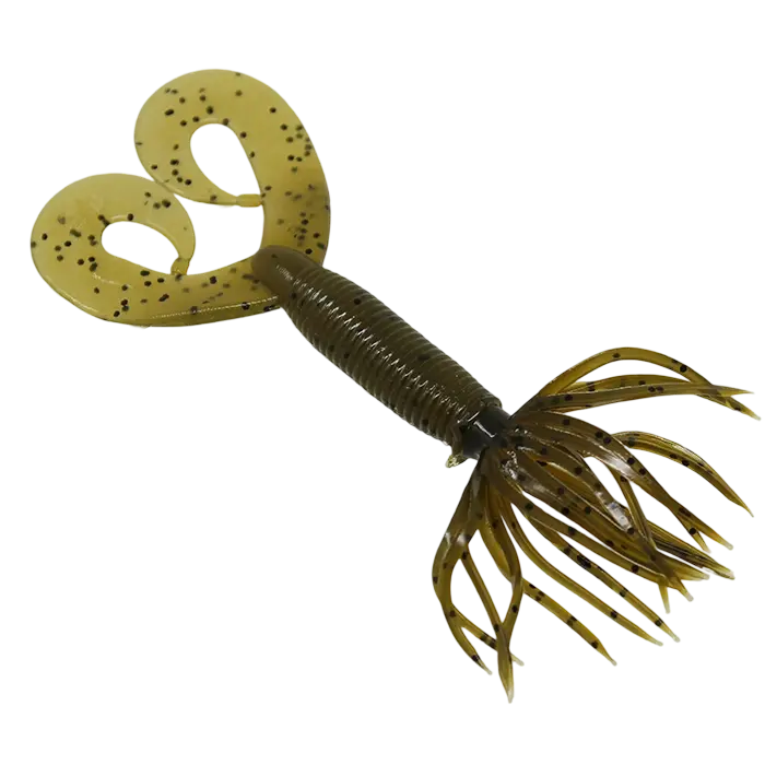 Yamamoto 5-Inch Double Tail Hula Grub Soft Baits 1