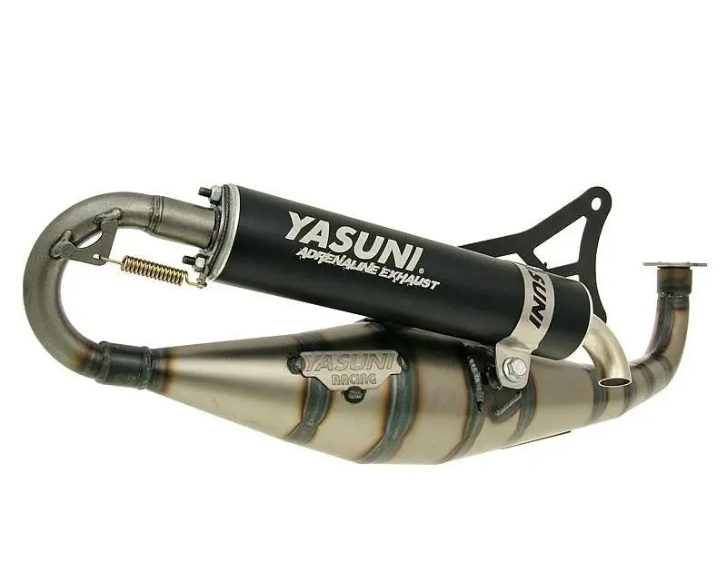 Yasuni C21 Horizontal Exhaust System – Minarelli Am6 Compatible 1