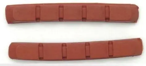 Yokozuna Brake Pad Inserts – 73Mm Length, All-Weather Grip 1