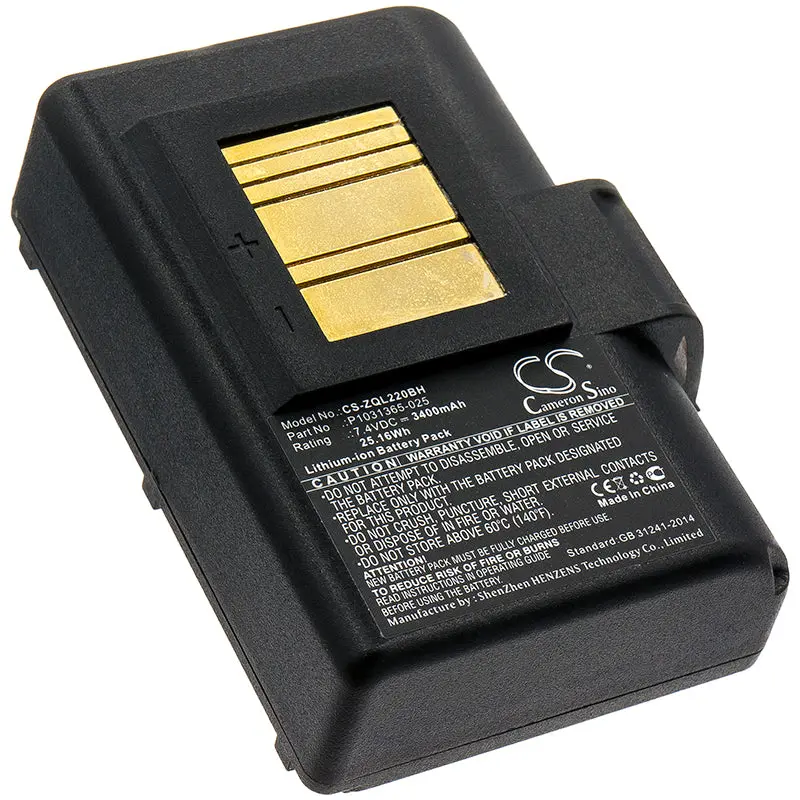 Zebra P1031365-069 Enhanced-Durability Battery Pack 1