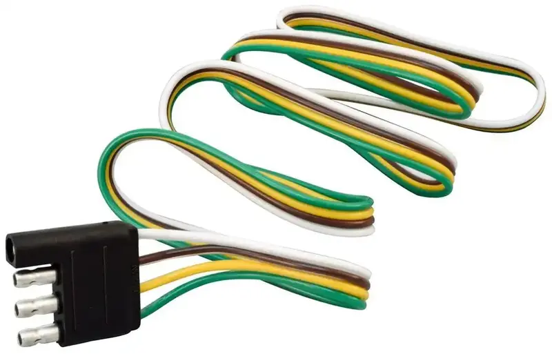 4-Way 3-Foot Trailer Wiring Harness – Plug-And-Play Connectivity 1