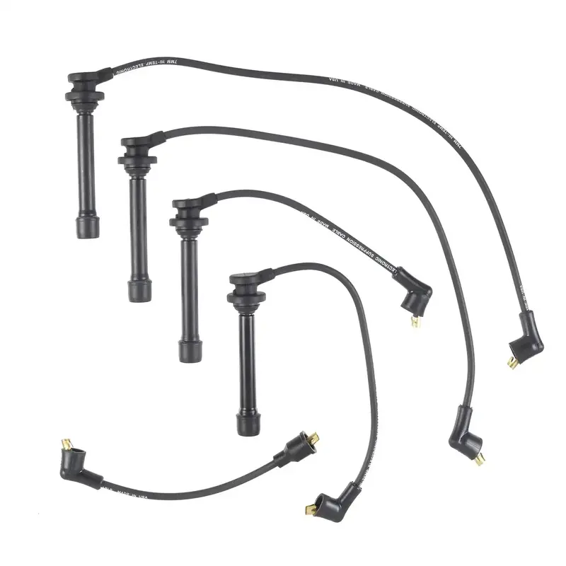 Accel 274001 Endurance Plus Spark Plug Wire Set – 5-Piece, 45-Degree Straight Boots 1