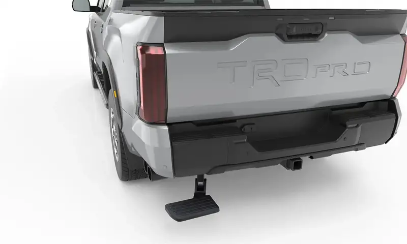 Amp Research Bedstep Retractable Truck Step – Black Finish For 2022–2024 Toyota Tundra 1