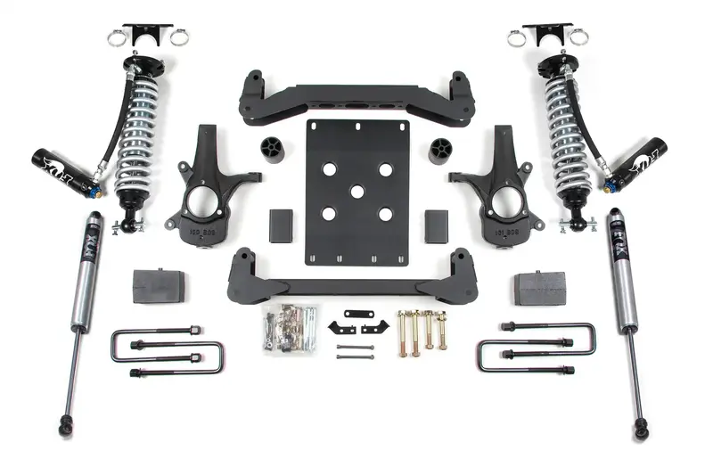 Bds Suspension Bds186Fdsc 4/4 Lift System – 2007–2013 Chevy 2Wd With Fox 2.5 Coilovers 1